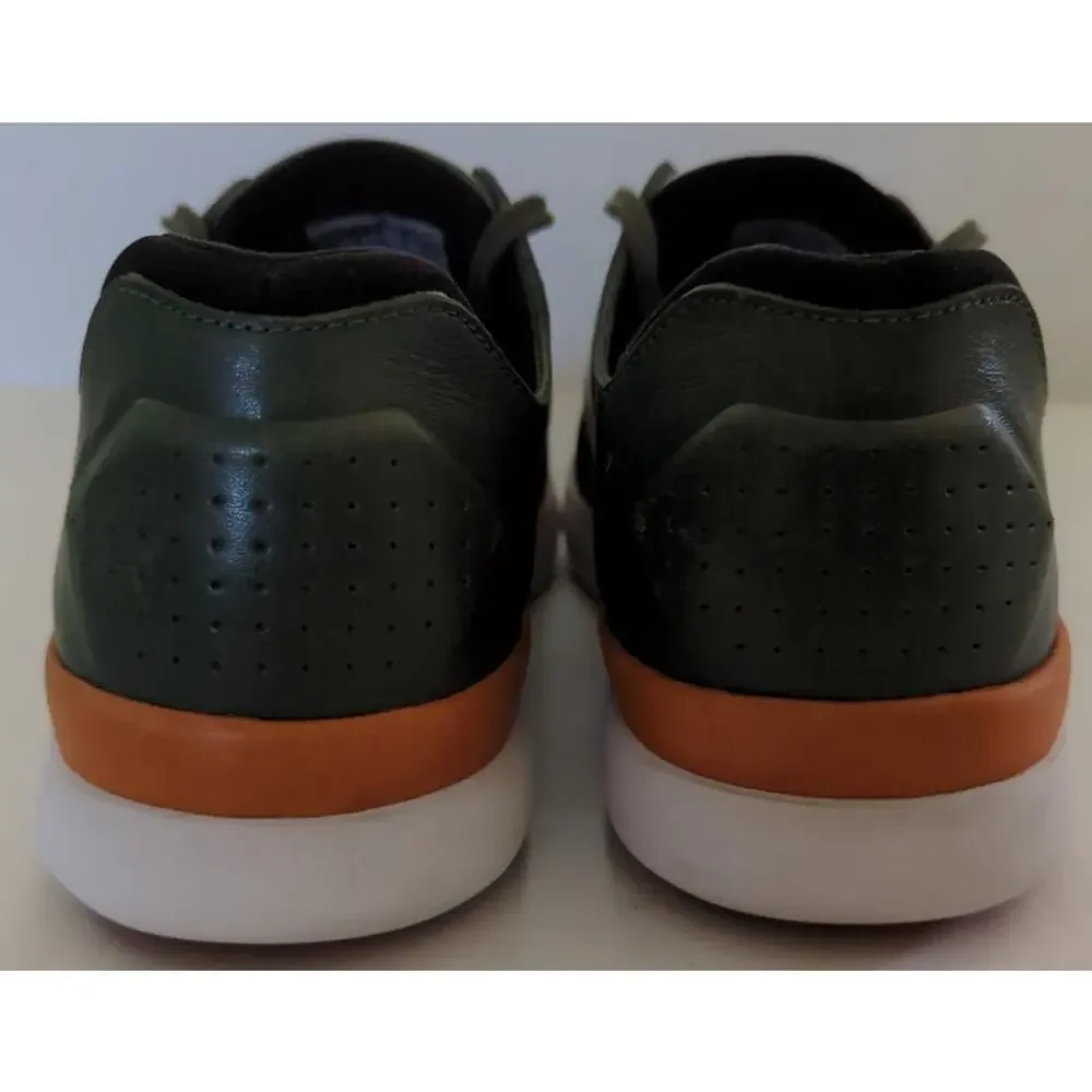 Under Armour Green Black Orange Runaway Low Sneakers 1297596-789] Men's Size 11